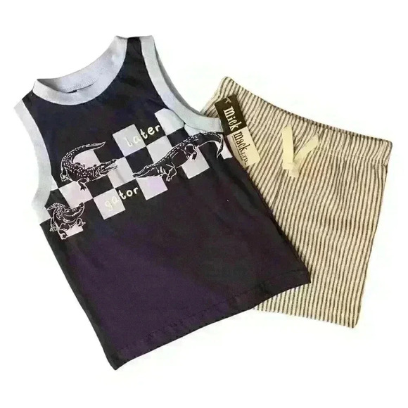 Mick & Mack Other - Mick & Mack Little Boys Tank and Shorts - 3T - NWT